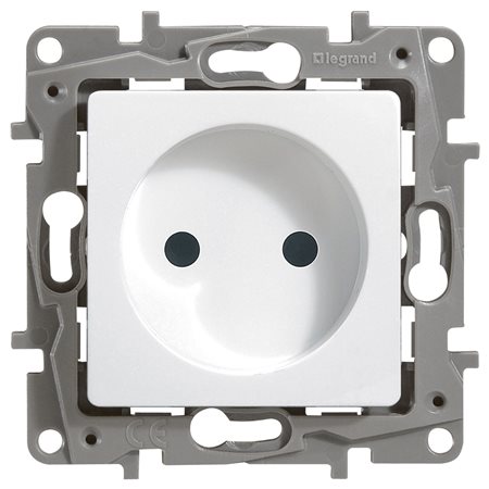 Розетка 2К винты бел. Legrand ETIKA 672220