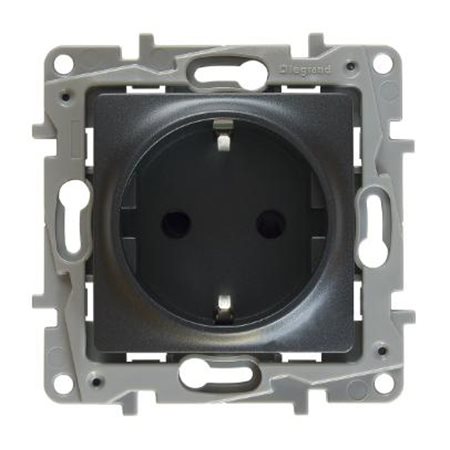Розетка 2К+З винты антр.   Legrand ETIKA 