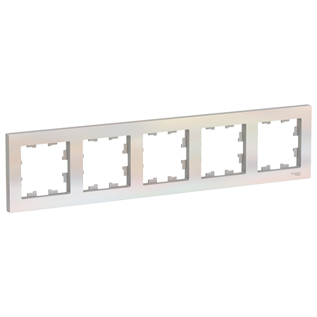 Рамка 5-постовая AtlasDesign жемчуг Shnieder Electric