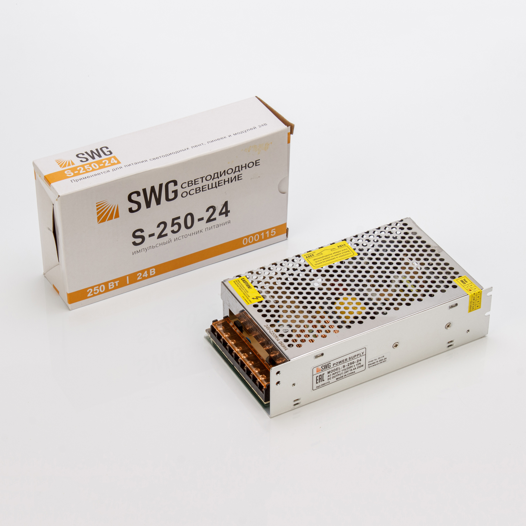 Блок питания 250W-24V IP20 
