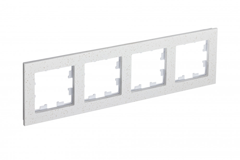 Рамка 4-м AtlasDesign Nature мрамор крем роял