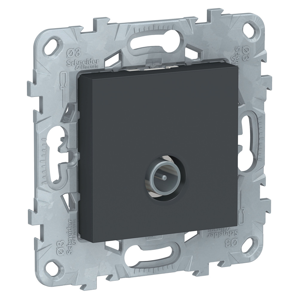 UNICA NEW розетка TV, одиночная, антрацит