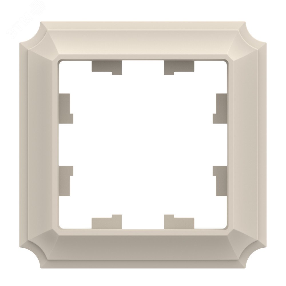 Рамка 1-постовая AtlasDesign Antique универсальная бежевая Schneider Electric
