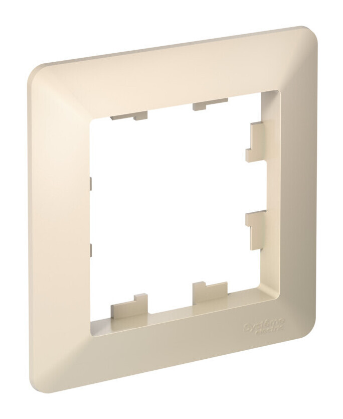 ATLASDESIGN AIR 1-постовая РАМКА, БЕЖЕВЫЙ/дымчатый белый