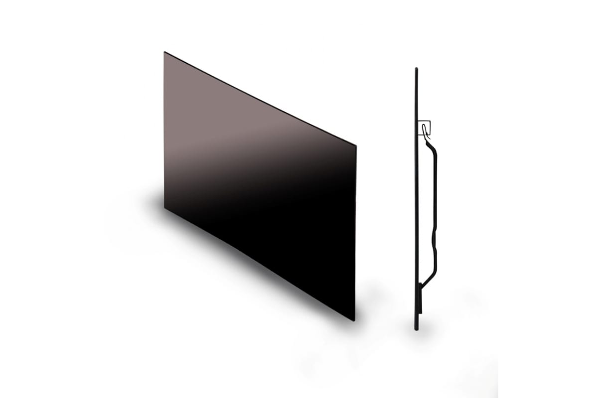 Теплофон- Glassar  ЭРГН 0,8кВт настенный, черный