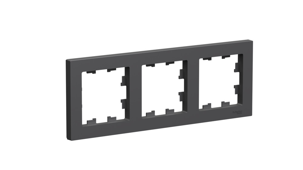 3-постовая РАМКА, универсальная, БАЗАЛЬТ