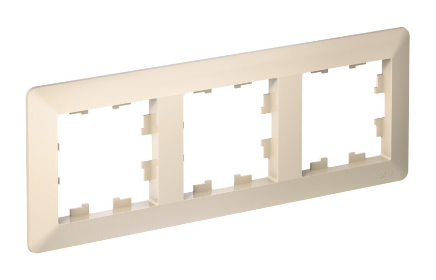 ATLASDESIGN AIR 3-постовая РАМКА, БЕЖЕВЫЙ/дымчатый белый