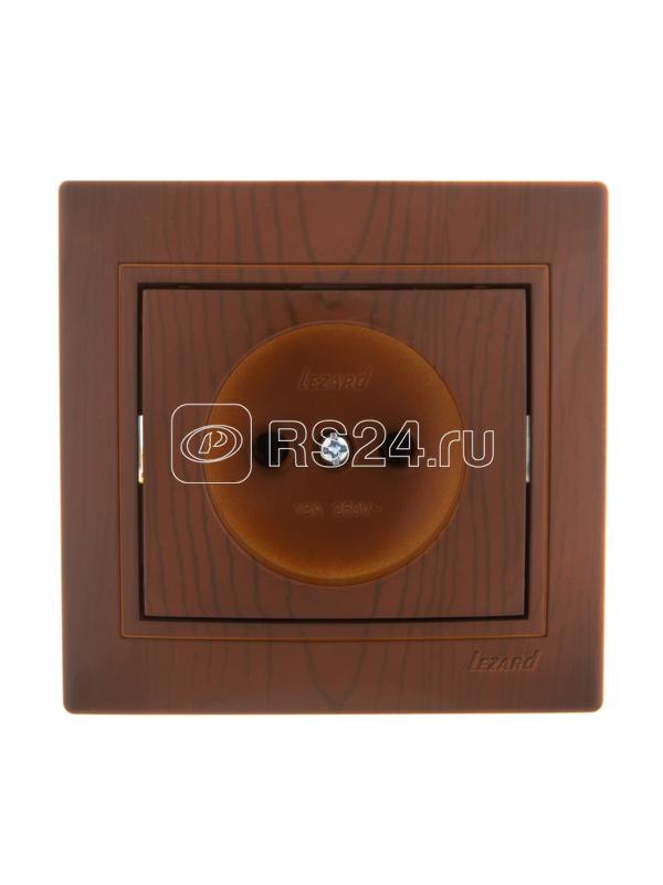 Розетка MIRA-121 1-м, б/з, керамика сосна