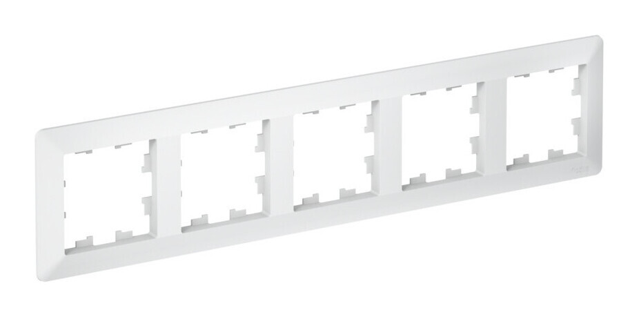 ATLASDESIGN AIR 5-постовая РАМКА, ЛОТОС/дымчатый белый