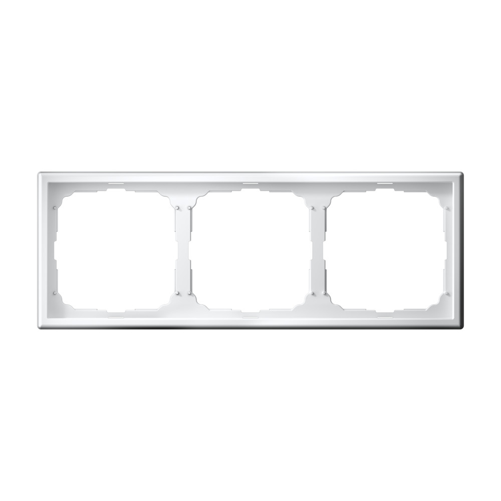 Рамка 3-постовая, универсальная, БЕЛЫЙ