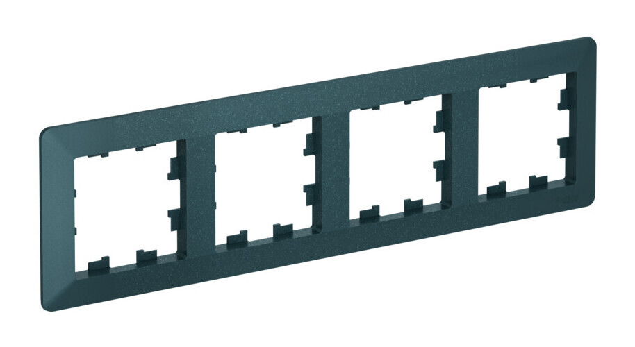 ATLASDESIGN AIR 4-постовая РАМКА, ИЗУМРУД/дымчатый черный