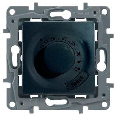 Термостат для пола антрацит ETIKA