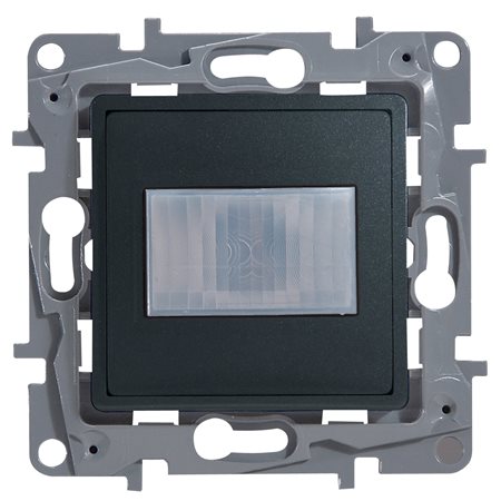 Датчик движения 10А авт. выкл. 400Вт антрацит  Legrand ETIKA