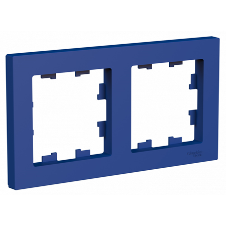 Рамка 2-пост. AtlasDesign универс. аквамарин SE