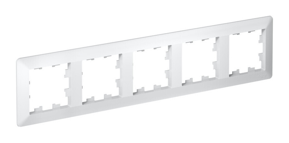 ATLASDESIGN AIR 5-постовая РАМКА, БЕЛЫЙ/дымчатый белый