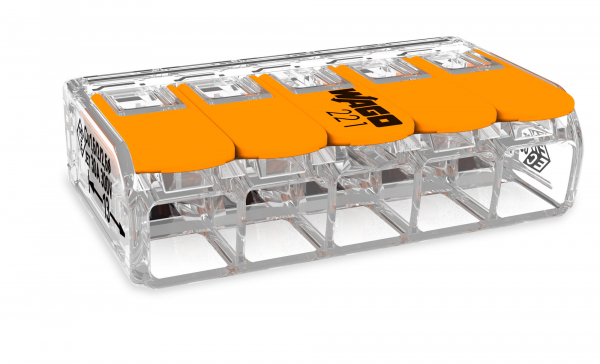 Клемма 5-проводная 0.5-6мм2