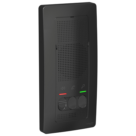 Устройство переговорное (Домофон) BLANCA настен. монтаж 25В антрацит 