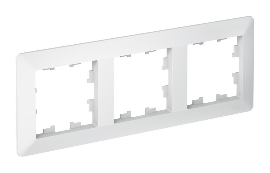 ATLASDESIGN AIR 3-постовая РАМКА, ЛОТОС/дымчатый белый