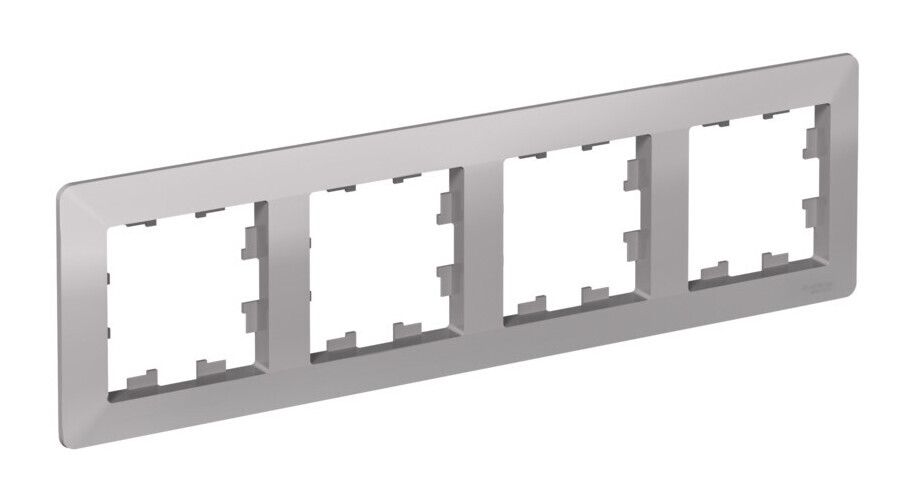 ATLASDESIGN AIR 4-постовая РАМКА, АЛЮМИНИЙ/дымчатый черный