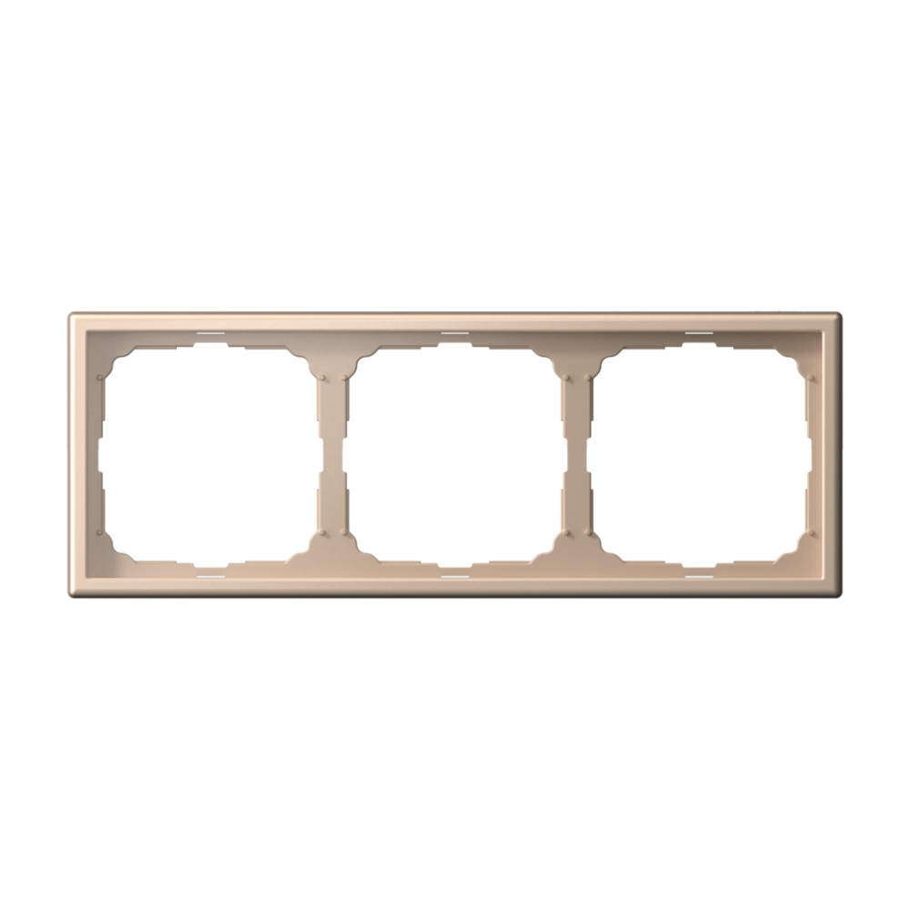 Рамка 3-постовая, универсальная, ПЕСОЧНЫЙ