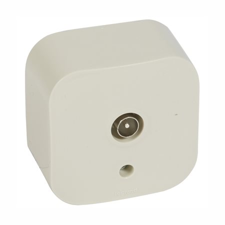 Розетка TV	 Legrand Quteo Беж 