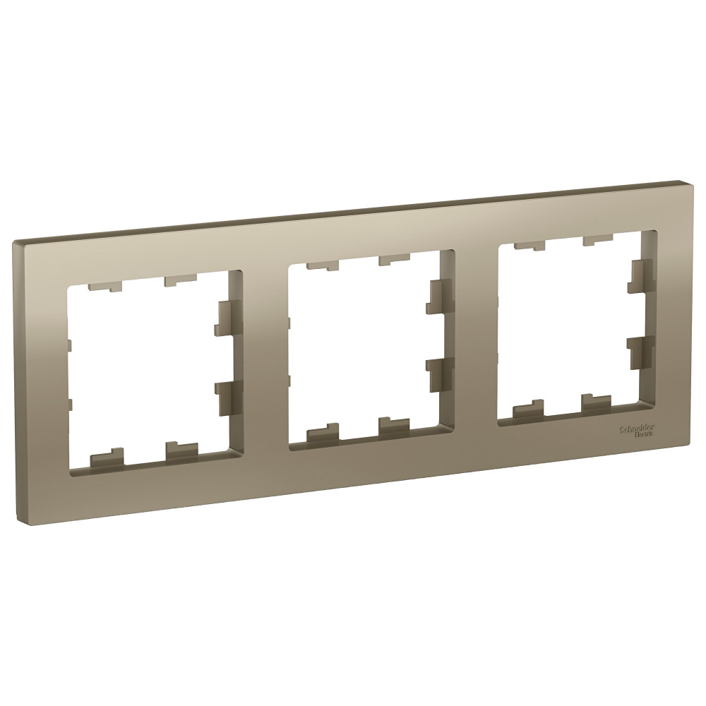 Рамка 3-постовая AtlasDesign универсальная шампань Shnider Electric 