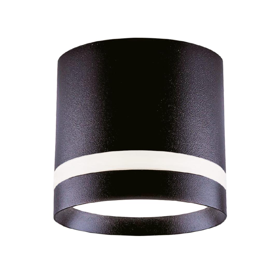 Светильник накладной под лампу GX53 с акрилом SI-SOR-GX53-1B Чёрный SignImpress