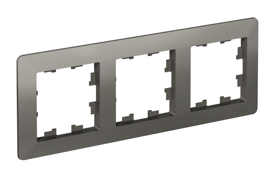 ATLASDESIGN AIR 3-постовая РАМКА, СТАЛЬ/дымчатый черный