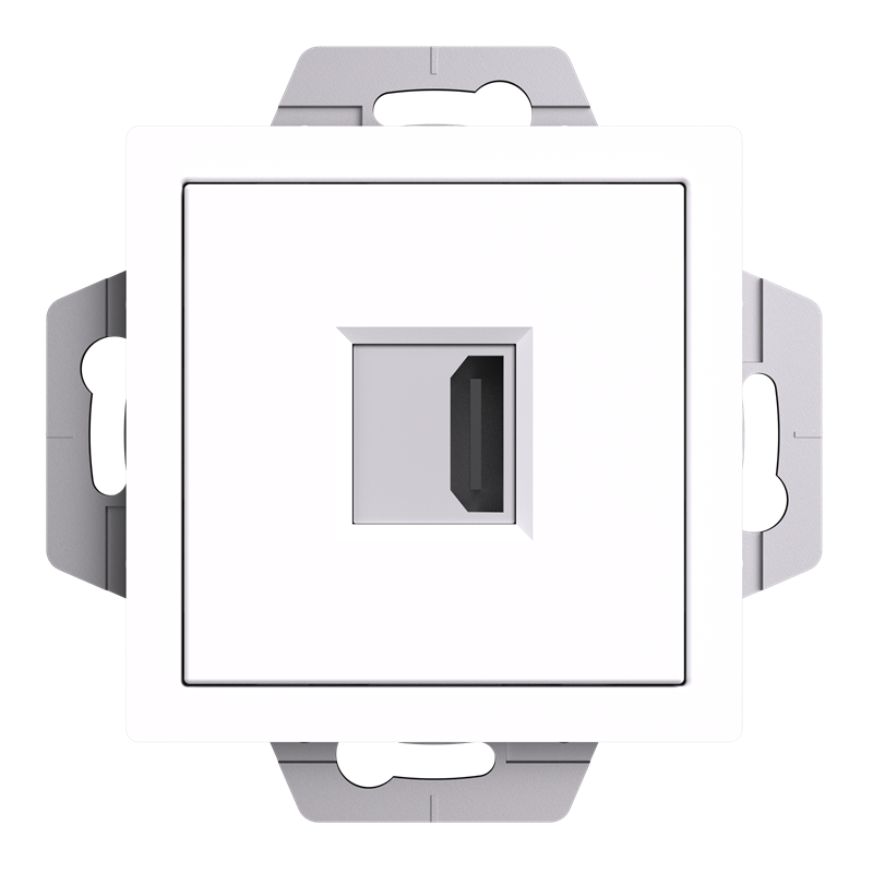 Розетка AtlasDesign HDMI механизм бел. SE 