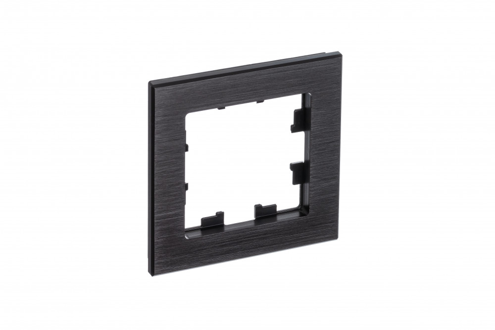 Рамка 1-м AtlasDesign Nature металл оникс 