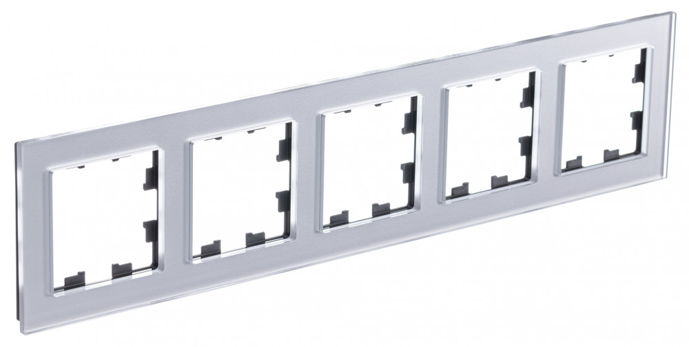 Рамка 5-м AtlasDesign Nature стекло алюминий