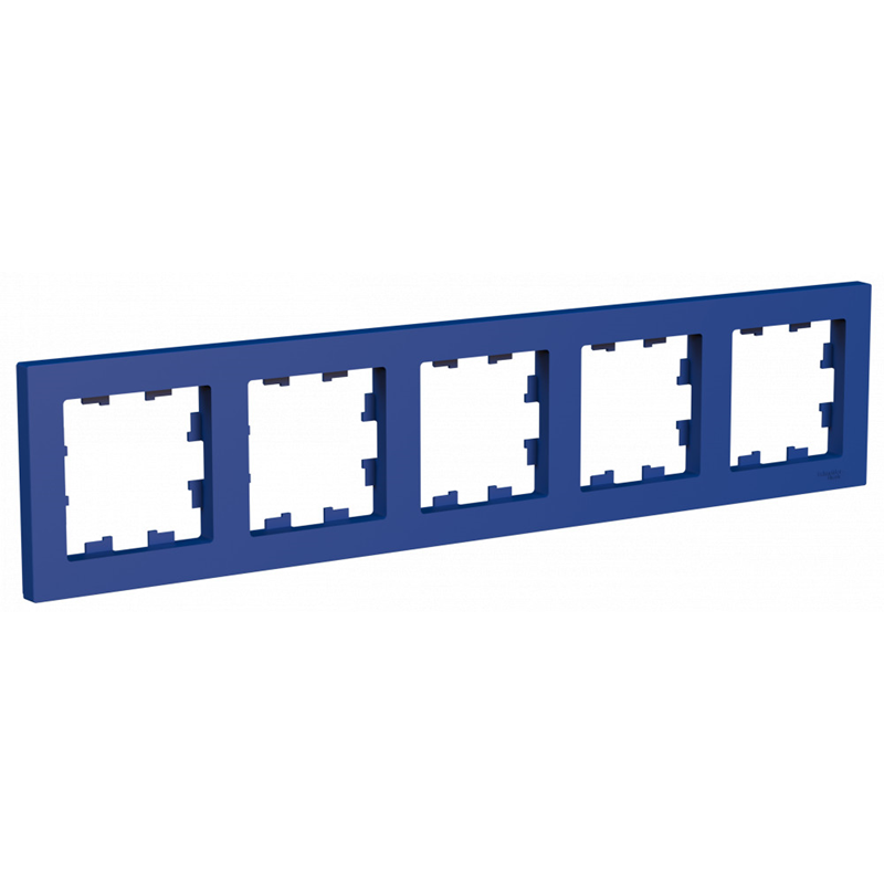 Рамка 5-пост. AtlasDesign универс. аквамарин SE