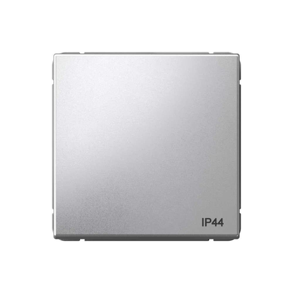 Переключатель 1-клавишный IP44, 10АХ, механизм, АЛЮМИНИЙ