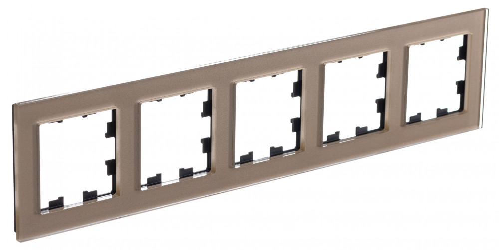 Рамка 5-м AtlasDesign Nature стекло шампань