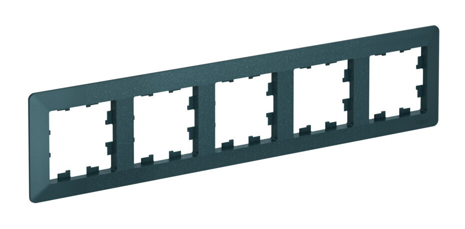 ATLASDESIGN AIR 5-постовая РАМКА, ИЗУМРУД/дымчатый черный