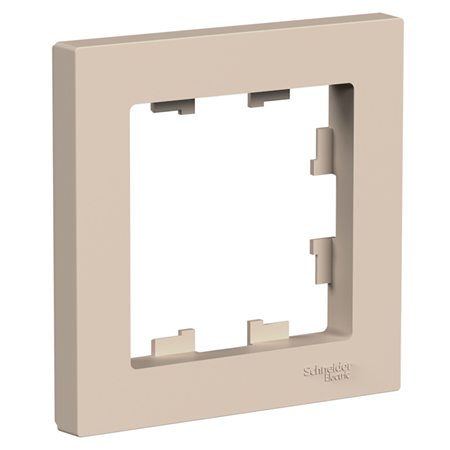 Рамка 1-пост. AtlasDesign песочн. SE