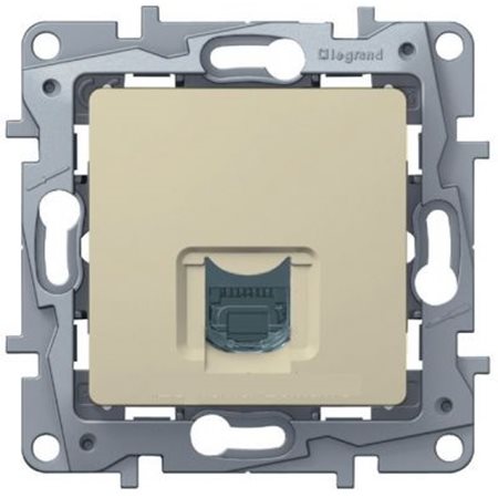 Розетка RJ11 слон.кость  Legrand ETIKA 