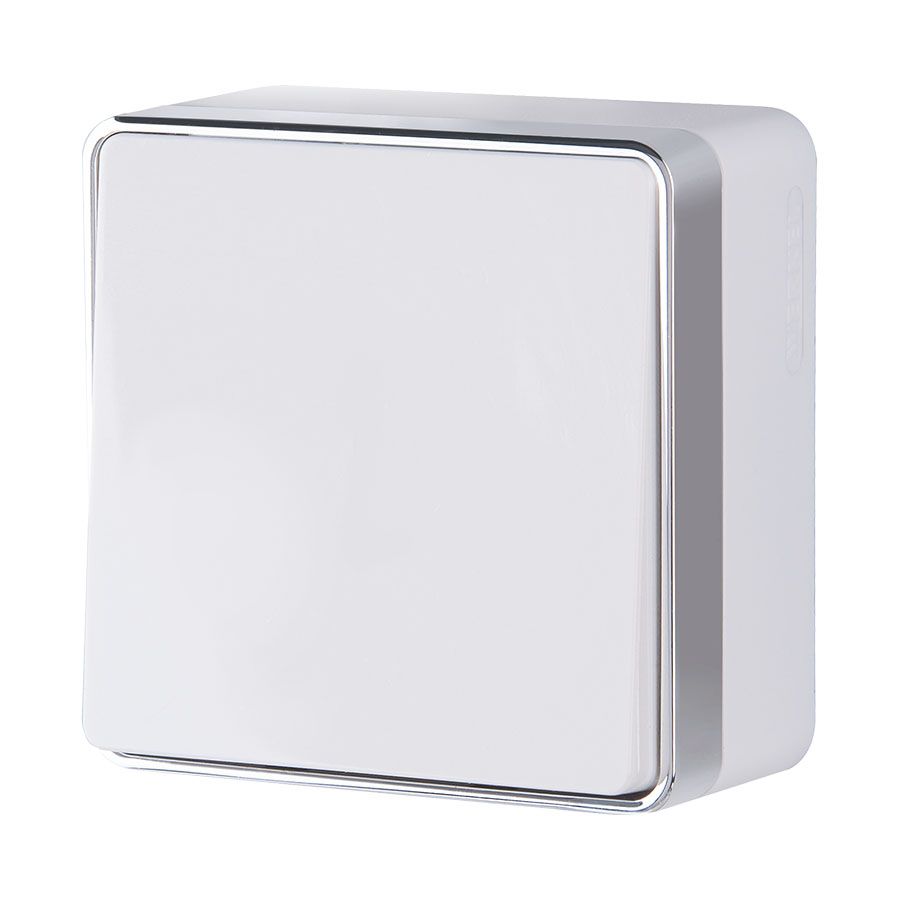 Выключатель одноклавишный Gallant (белый)