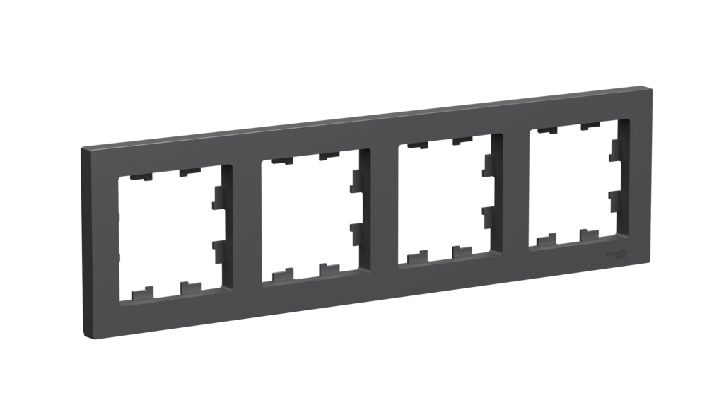 4-постовая РАМКА, универсальная, БАЗАЛЬТ