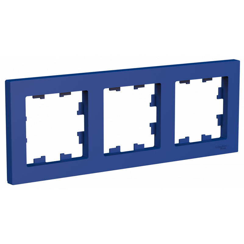 Рамка 3-пост. AtlasDesign универс. аквамарин SE