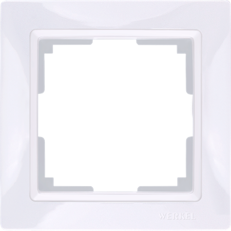 W0012001/ Рамка на 1 пост Snabb (белый)