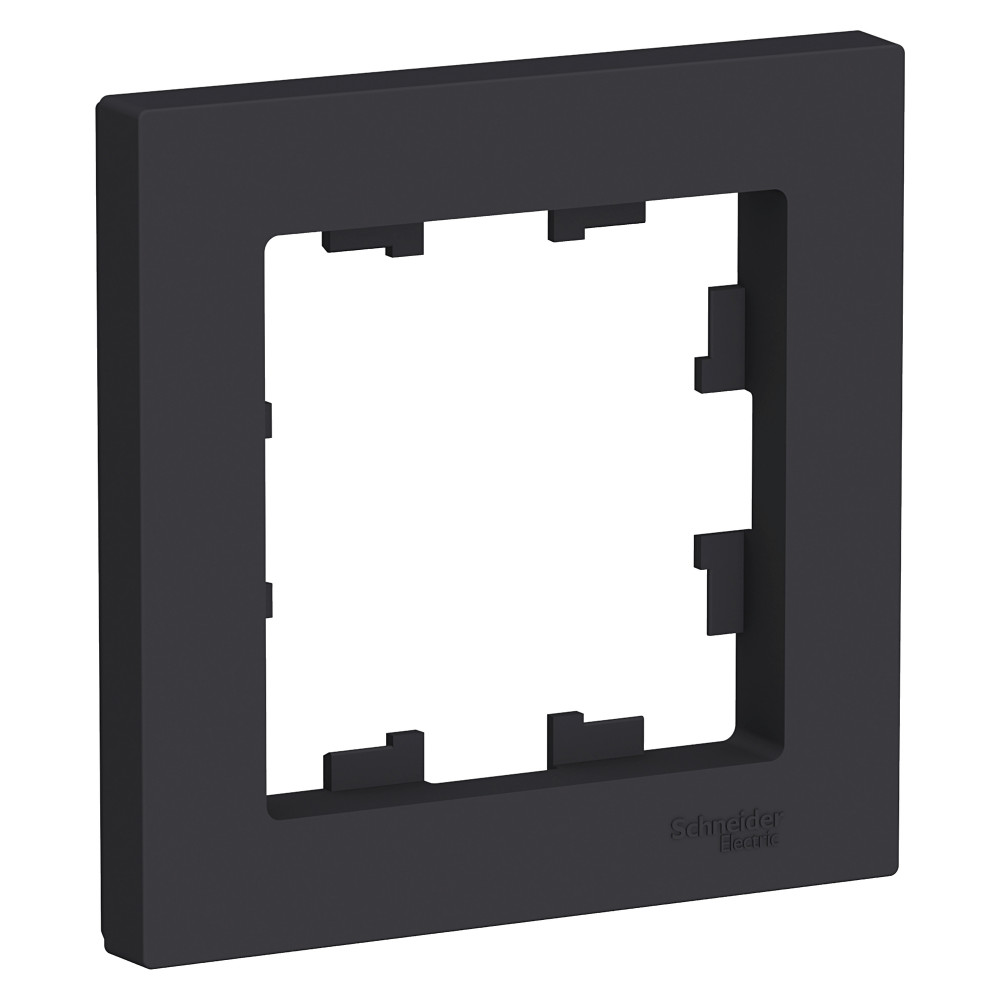 Рамка 1-постовая AtlasDesign карбон Schneider Electric