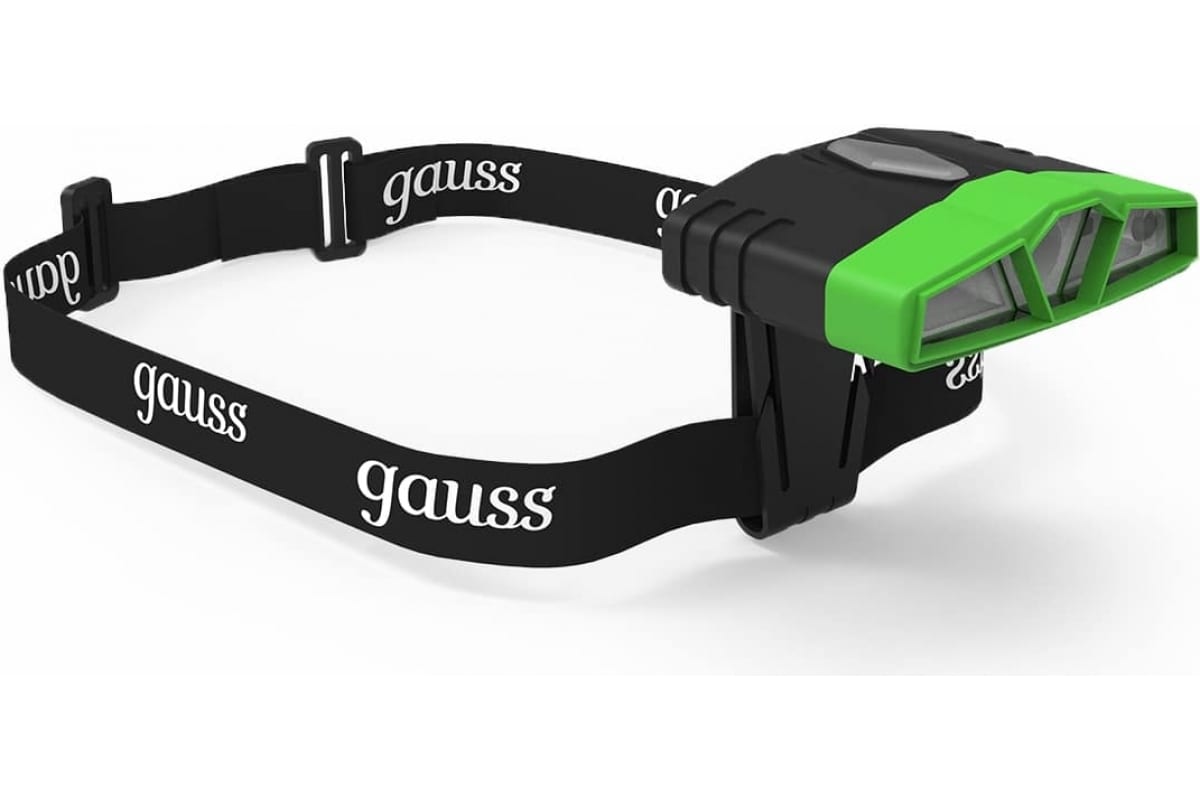 Фонарь налобный модель 5W 180lm Li-ion 500mAh LED Gauss