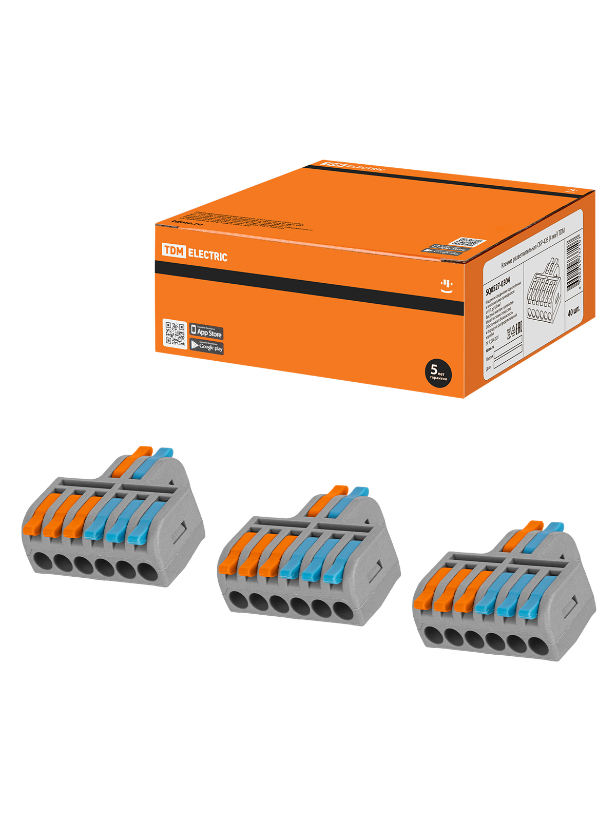 Клемма разветвительная СКР-426 (4 мм2) TDM(40шт)