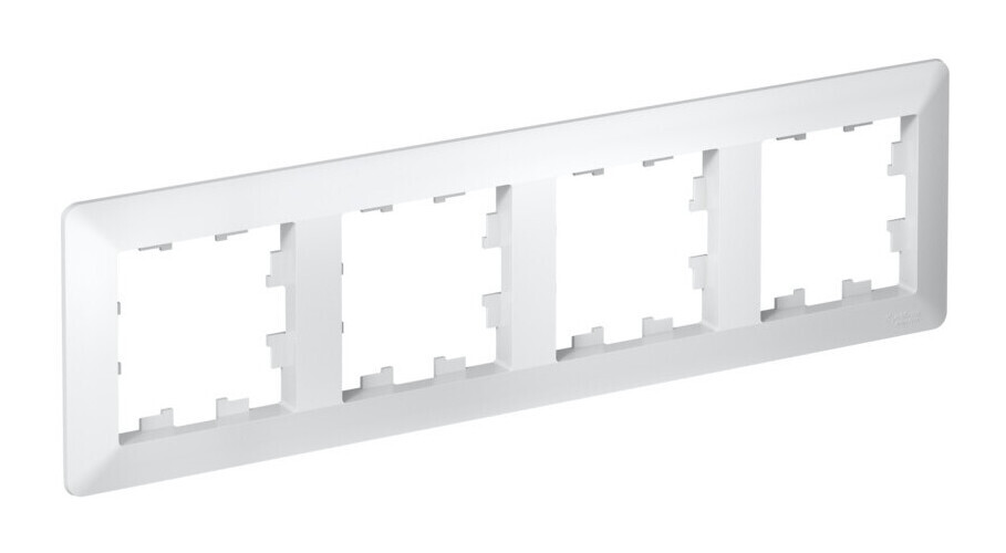 ATLASDESIGN AIR 4-постовая РАМКА, БЕЛЫЙ/дымчатый белый