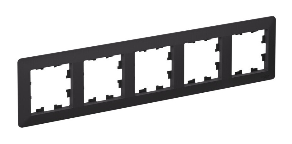 ATLASDESIGN AIR 5-постовая РАМКА, КАРБОН/дымчатый черный