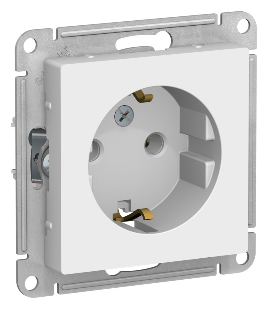 РОЗЕТКА с заземлением, 16А, механизм, ЛОТОС