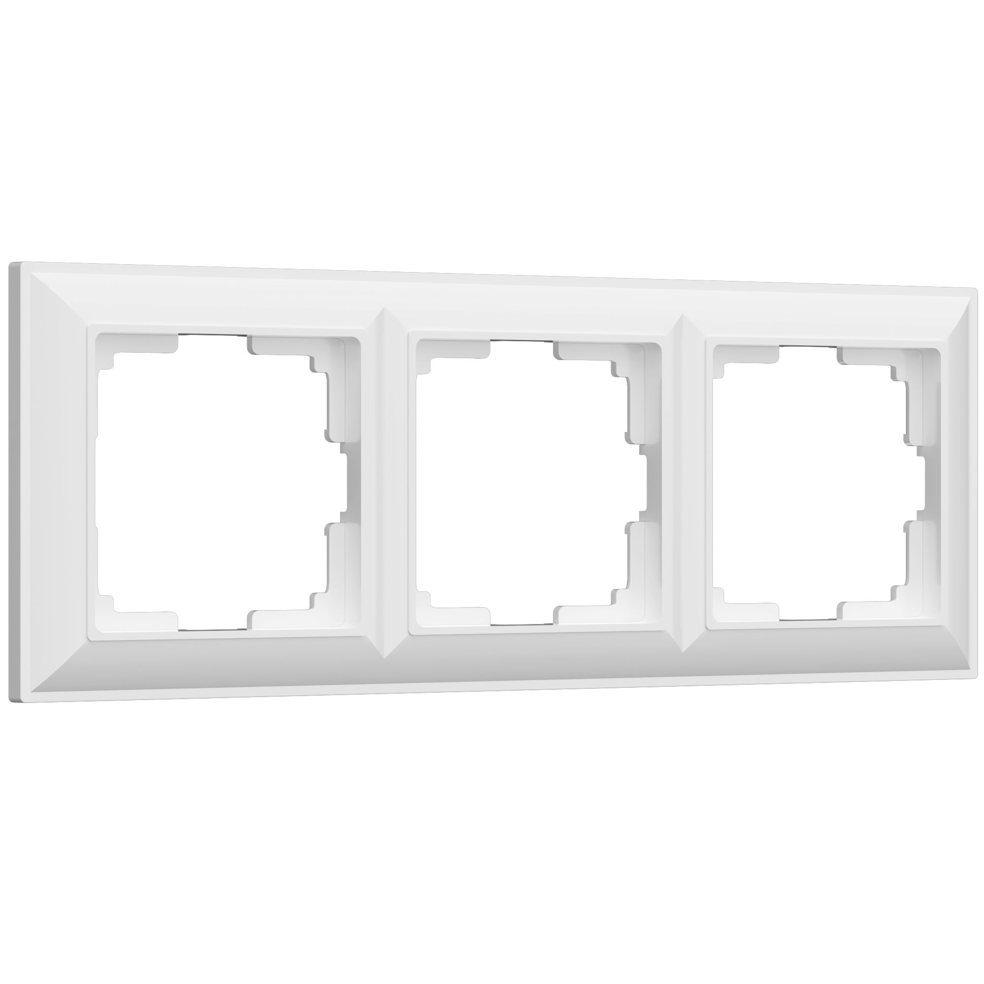 W0032201/ Рамка на 3 поста Fiore (белый)