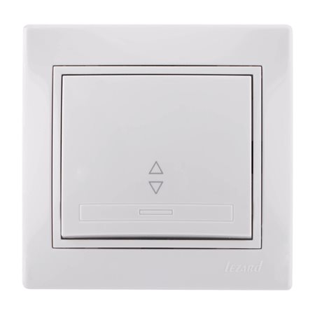 Выключатель MIRA-105 проходной бел.