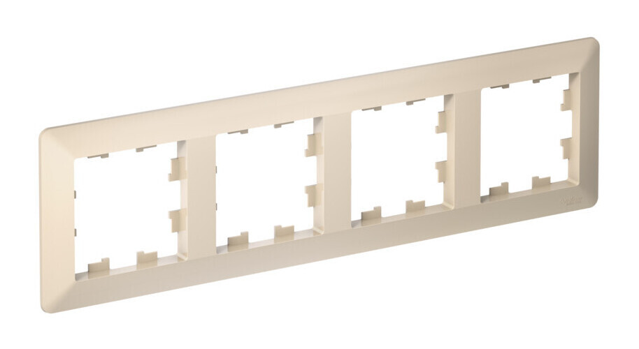 ATLASDESIGN AIR 4-постовая РАМКА, БЕЖЕВЫЙ/дымчатый белый